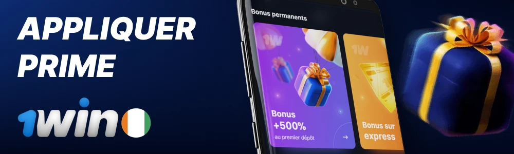 Les bonus de l'application 1Win