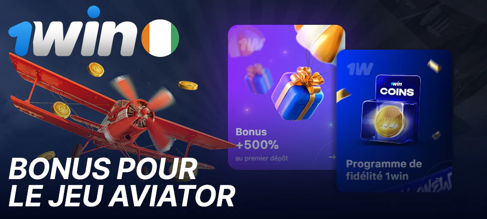 Bonus 1Win pour les joueurs d'Aviator