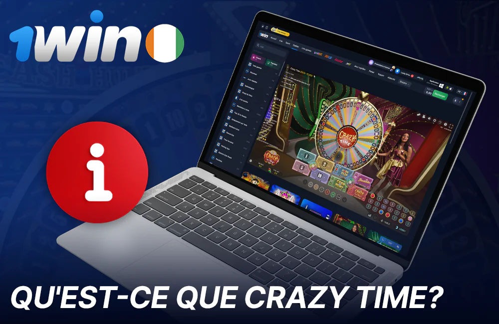 Informations de base sur le jeu Crazy Time sur 1win