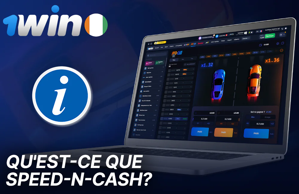 Informations de base sur le jeu Speed-n-Cash sur 1win